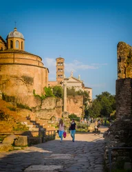 Rom, Italien. Römisches Forum.